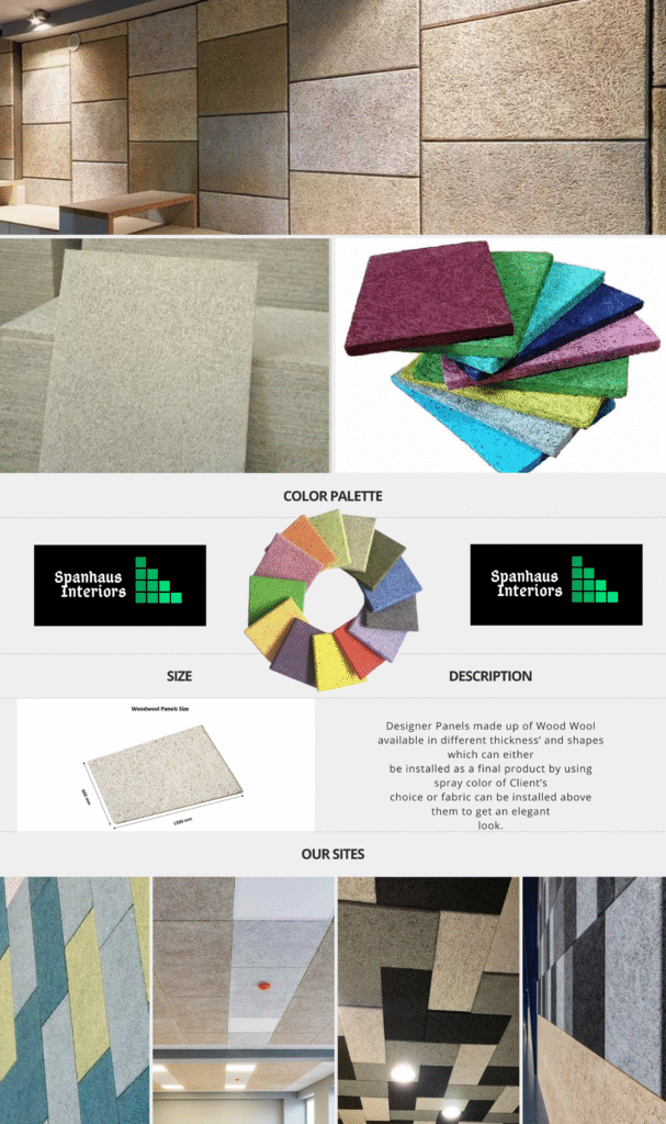 woodwool panels description
