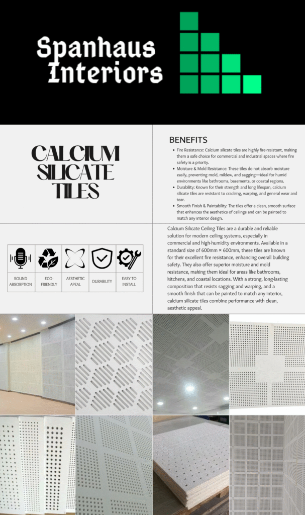 calcium silicate tiles description