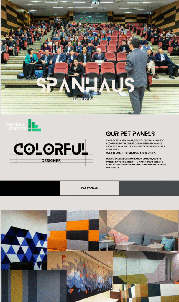 pet acoustic panel description