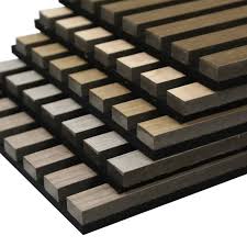 acoustic wooden louver